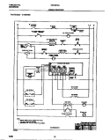WIRING DIAGRAM Diagram and Parts List for FEF367CATG  Frigidaire Range