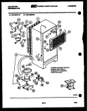 SYSTEM AND AUTOMATIC DEFROST PARTS Diagram and Parts List for TSK160EN1D  Kelvinator Refrigerator