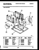 UNIT PARTS Diagram and Parts List for MAS183P2A1  Frigidaire Air Conditioner