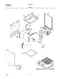 BODY Diagram and Parts List for FPF311PHSA  Frigidaire Range
