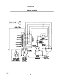 WIRING DIAGRAM Diagram and Parts List for FAC103J1A2  Frigidaire Air Conditioner