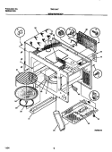 WRAPPER / BODY Diagram and Parts List for TMS134T1G2  Tappan Microwave