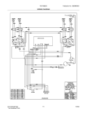 WIRING DIAGRAM Diagram and Parts List for FEF336BCE  Frigidaire Range