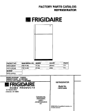 COVER Diagram and Parts List for FRT21LRGD8  Frigidaire Refrigerator