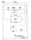 WIRING DIAGRAM Diagram and Parts List for FES300BEBA  Frigidaire Range