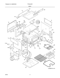 Part Location Diagram of 318124111 Frigidaire FRONT