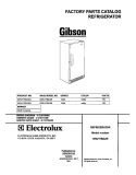 COVER Diagram and Parts List for GRU17B2JW4  Gibson Refrigerator