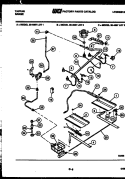 BURNER, MANIFOLD AND GAS CONTROL Diagram and Parts List for 30-4687-66-03  Tappan Range