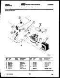 POWER CONTROL Diagram and Parts List for 56-9389-00-01  Tappan Microwave