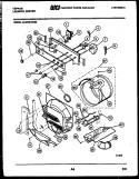 Part Location Diagram of 5303210196 Frigidaire HARNESS, DRYER