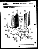SYSTEM AND AUTOMATIC DEFROST PARTS Diagram and Parts List for FMW220EN2F  Kelvinator Refrigerator