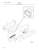 Part Location Diagram of 154445801 Frigidaire CONTROL