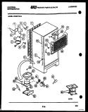 SYSTEM AND AUTOMATIC DEFROST PARTS Diagram and Parts List for GTN217WHD4  Frigidaire Refrigerator