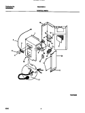 CONTROL PARTS Diagram and Parts List for WAL103W1A2  Frigidaire Air Conditioner