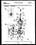 TRANSMISSION PARTS Diagram and Parts List for WA27F4WXFB  Gibson Washer
