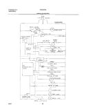 WIRING SCHEMATIC Diagram and Parts List for FRS23F5AQ1  Frigidaire Refrigerator