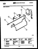 POWER CONTROL Diagram and Parts List for 14-2589-32-01  Tappan Cooktop
