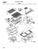 Part Location Diagram of 218830318 Frigidaire TRIM