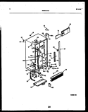 CABINET PARTS Diagram and Parts List for RS22F9YX1A  Gibson Refrigerator