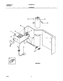CONTROLS Diagram and Parts List for FAC083K7A4  Frigidaire Air Conditioner