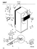 SYSTEM Diagram and Parts List for FRT18ISGHD0  Frigidaire Refrigerator