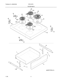 Part Location Diagram of 316439802 Frigidaire Surface Element - 6"