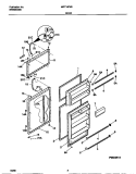 Part Location Diagram of 5304413990 Frigidaire HANDLE