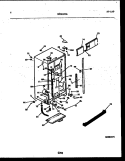 CABINET PARTS Diagram and Parts List for RS227NCD0  Frigidaire Refrigerator