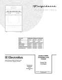COVER Diagram and Parts List for FGFB68CQB  Frigidaire Range