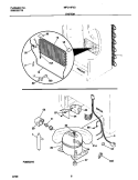 SYSTEM Diagram and Parts List for MFU14F3GW3  Frigidaire Freezer