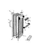 REFRIGERATOR DOOR Diagram and Parts List for FMW220AN4T  Kelvinator Refrigerator
