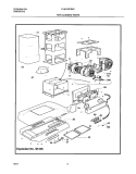 REPLACEMENT PARTS Diagram and Parts List for PLHV42P8KC  Frigidaire Range Hood