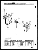 AIR HANDLING PARTS Diagram and Parts List for AC068K7B2  Frigidaire Air Conditioner