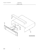 CONTROL PANEL Diagram and Parts List for E30EW75ESS3  Electrolux Wall Oven
