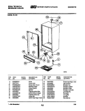 Part Location Diagram of 5308037946 Frigidaire HINGE