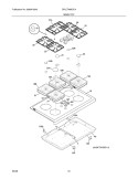 MAINTOP Diagram and Parts List for CPLCF489DC4  Frigidaire Range