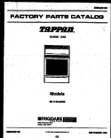 DOOR PARTS Diagram and Parts List for 30-1149-23-08  Tappan Range