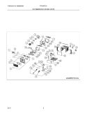 Part Location Diagram of 5304483209 Frigidaire LOUVER
