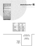 COVER Diagram and Parts List for KATR1816MW2  Kelvinator Refrigerator