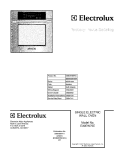 COVER Diagram and Parts List for E30EW75EPS4  Electrolux Wall Oven