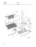 SYSTEM Diagram and Parts List for FRT22INLHD5  Frigidaire Refrigerator