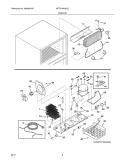 SYSTEM Diagram and Parts List for NFTR18X4LS2  Frigidaire Refrigerator