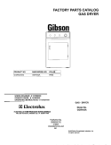 COVER Diagram and Parts List for GGR442AS0  Gibson Dryer