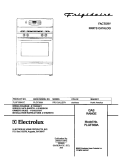 COVER Diagram and Parts List for PLGF389ACC  Frigidaire Range