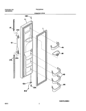 Part Location Diagram of 241668154 Frigidaire DOOR-COMPLETE