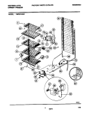 SYSTEM Diagram and Parts List for FMR3615A49  Frigidaire Freezer