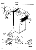 SYSTEM Diagram and Parts List for FRT18IDRHW0  Frigidaire Refrigerator