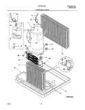 COMPRESSOR PARTS Diagram and Parts List for FAV18EJ2A3  Frigidaire Air Conditioner