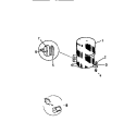 COMPRESSOR Diagram and Parts List for AS18EK2K1  Frigidaire Air Conditioner