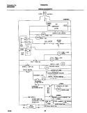 WIRING DIAGRAM Diagram and Parts List for FRS26ZRGB8  Frigidaire Refrigerator